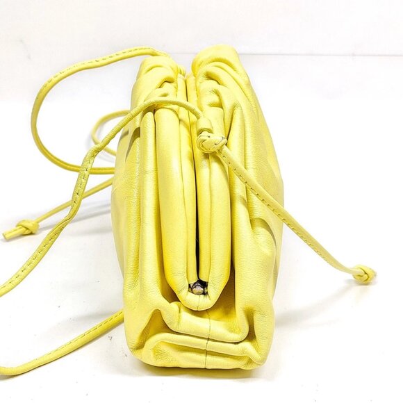 Bottega Veneta Shoulder Bag Lime Leather 689-080525 - Picture 3 of 9